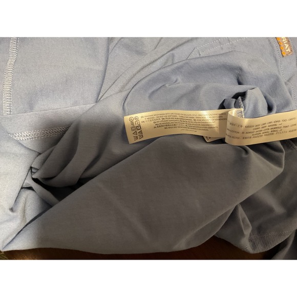 Ariat Rebar Workman Stars Stripes Long Sleeve V‎ Neck T Shirt Size XXL - Picture 6 of 9